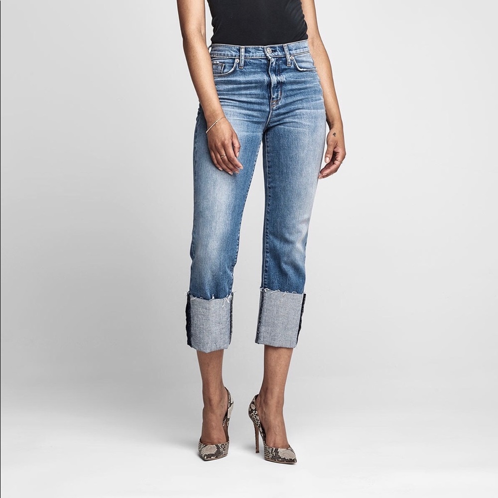 Hudson Jeans Zoeey High Rise Straight Crop Jean - Picture 2 of 8